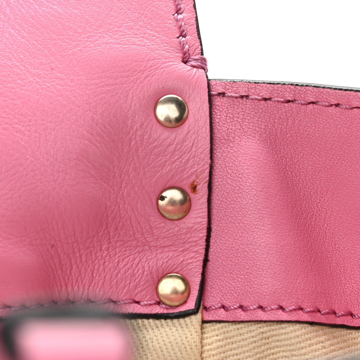Vitello Small Rockstud Tote Ninphea