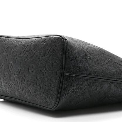 Louis Vuitton Empreinte Monogram Giant Neverfull MM Black 9 of 9