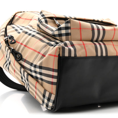 Burberry Vintage Check Jett Backpack Archive Beige 9 of 10