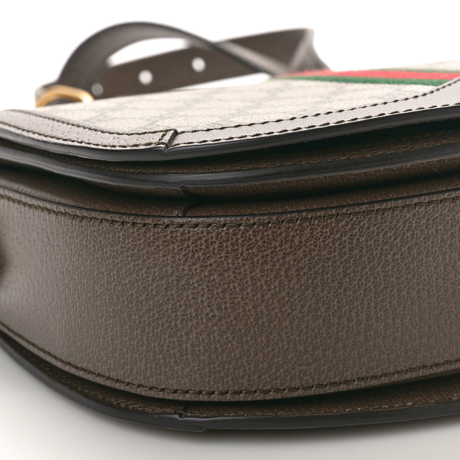 Gucci X BALENCIAGA BB Supreme Monogram Web Small Ophidia Shoulder Bag Beige New Acero 9 of 10