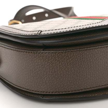 Gucci X BALENCIAGA BB Supreme Monogram Web Small Ophidia Shoulder Bag Beige New Acero 9 of 10