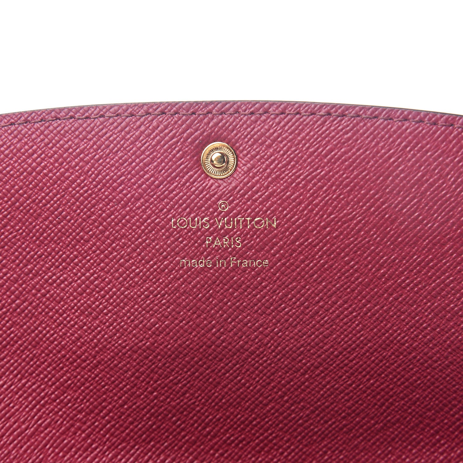 Louis Vuitton Monogram Emilie Wallet Fuchsia 5 of 5