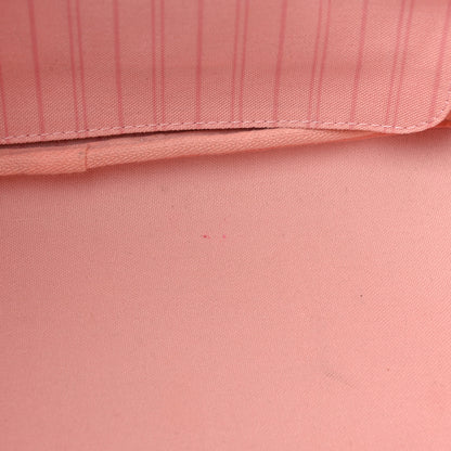 Louis Vuitton Damier Azur Neo Neverfull MM Rose Ballerine 11 of 13
