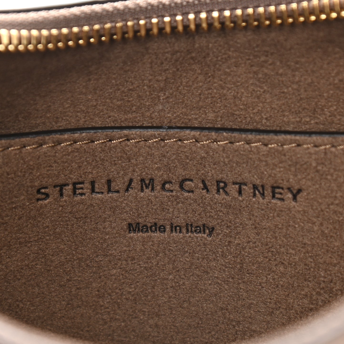Eco Alter Nappa Perforated Logo Small Hobo Moss