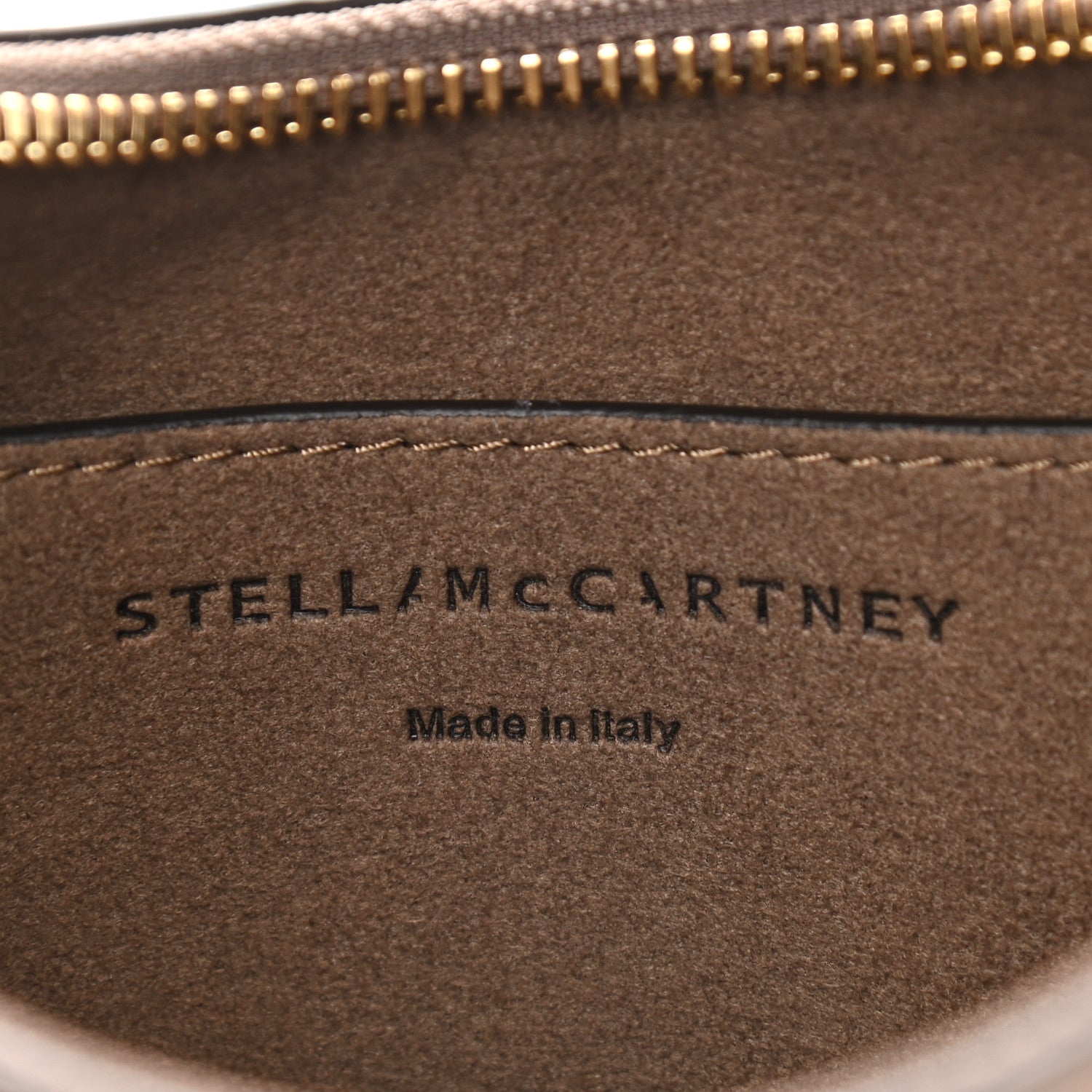 Stella McCartney Eco Alter Nappa Perforated Logo Small Hobo Moss 8 of 9