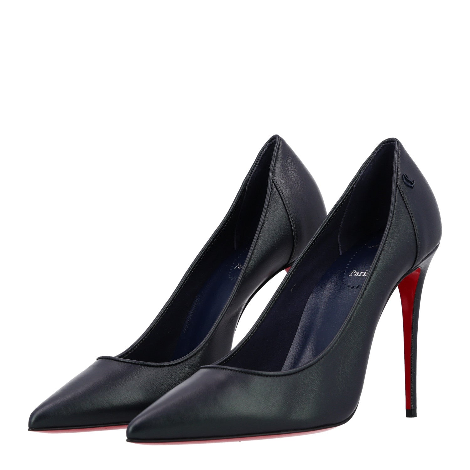 Christian Louboutin Nappa Irise Sporty Kate 100 Pumps 40 Zaffiro 4 of 10