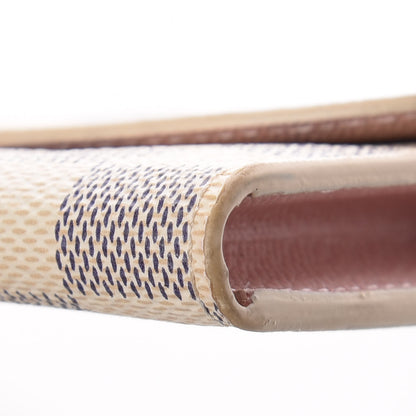 Louis Vuitton Damier Azur Emilie Wallet Rose Ballerine 6 of 8