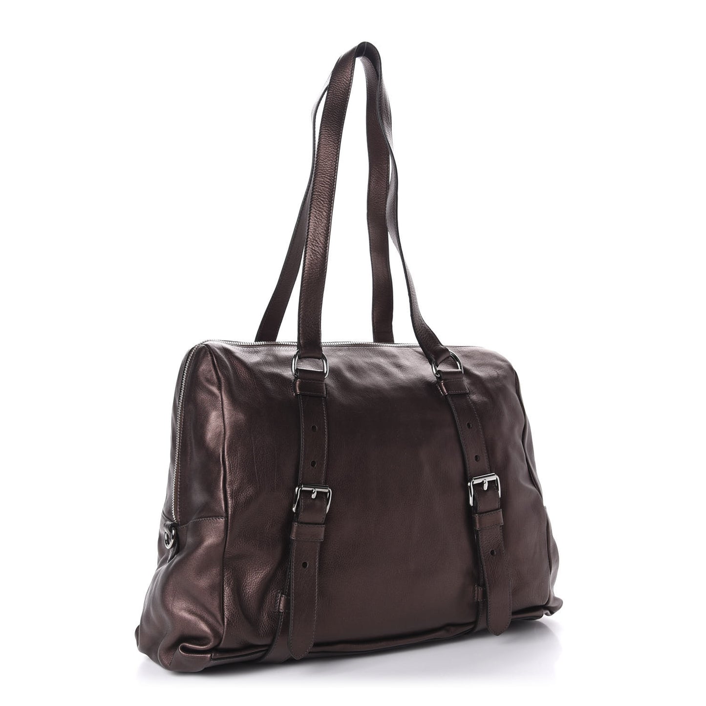 Vitellino Mordo Bauletto Tote Antico Mordore