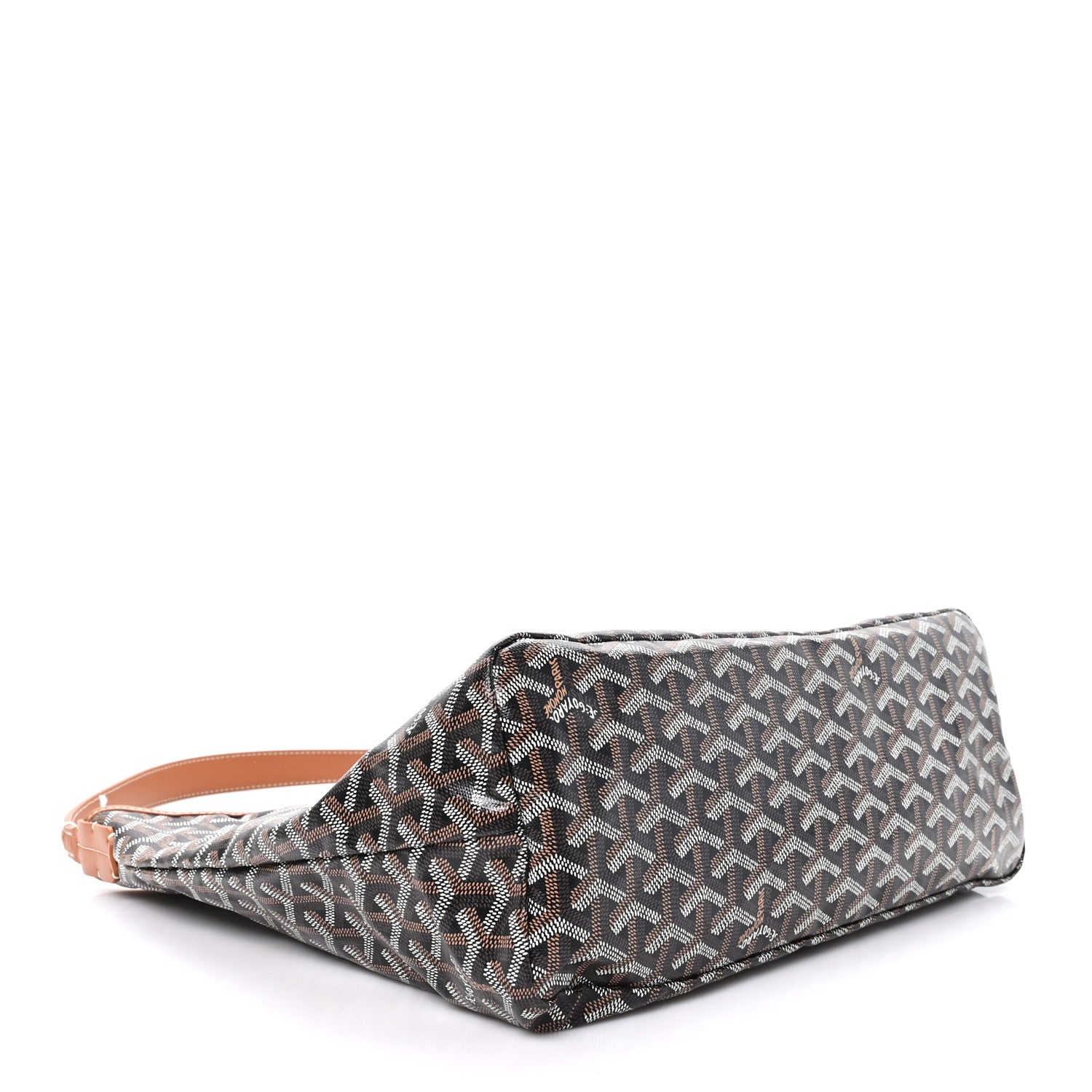 Goyard Goyardine Boheme Hobo Black Gold 5 of 11