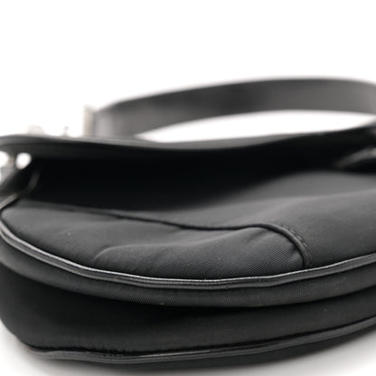 Christian Dior Nylon Saddle bag Black 9 of 13