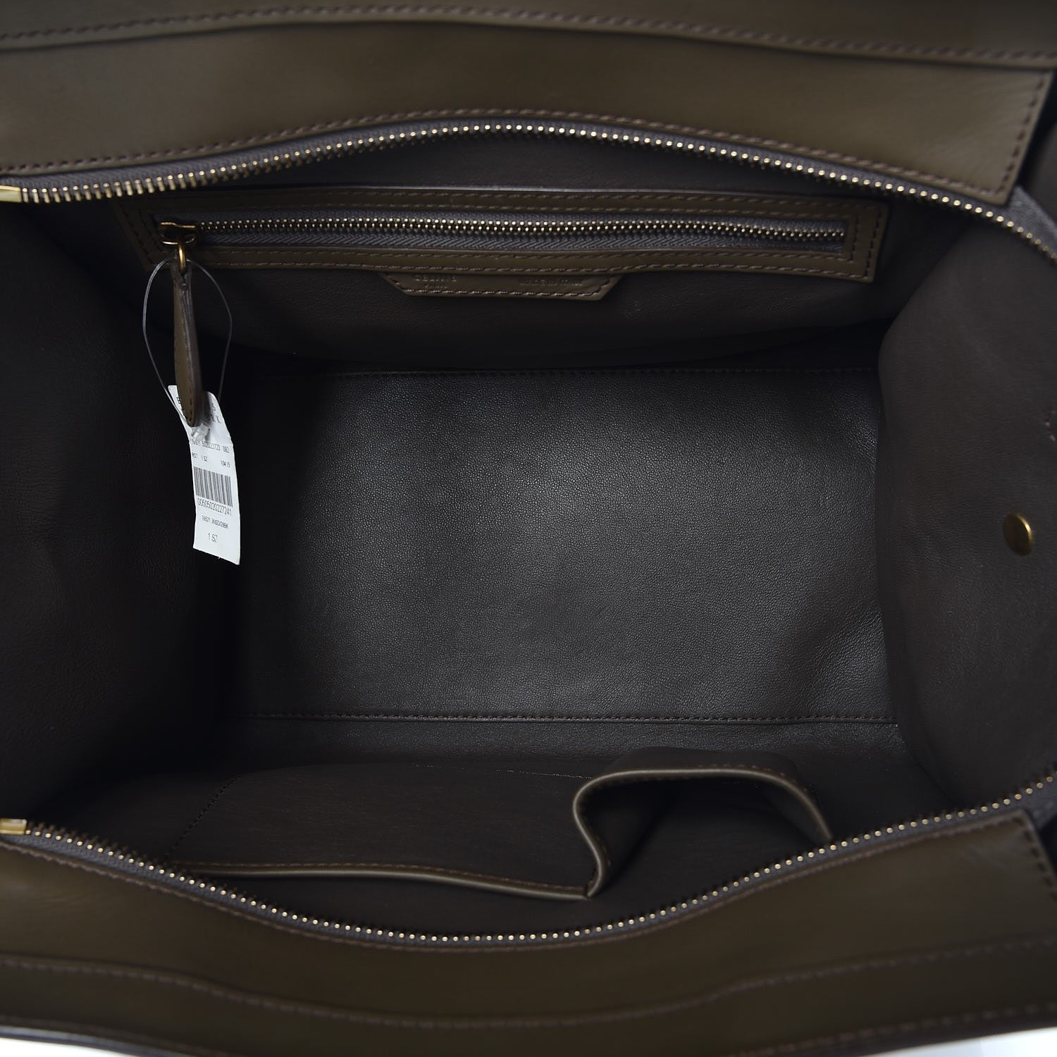 Celine Pony Hair Smooth Calfskin Mini Tri-Color Luggage 5 of 13