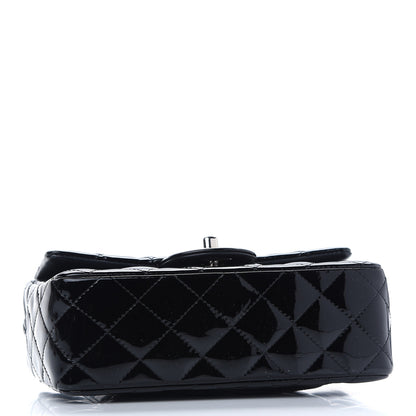 Chanel Patent Calfskin Quilted Mini Rectangular Flap Black 4 of 9