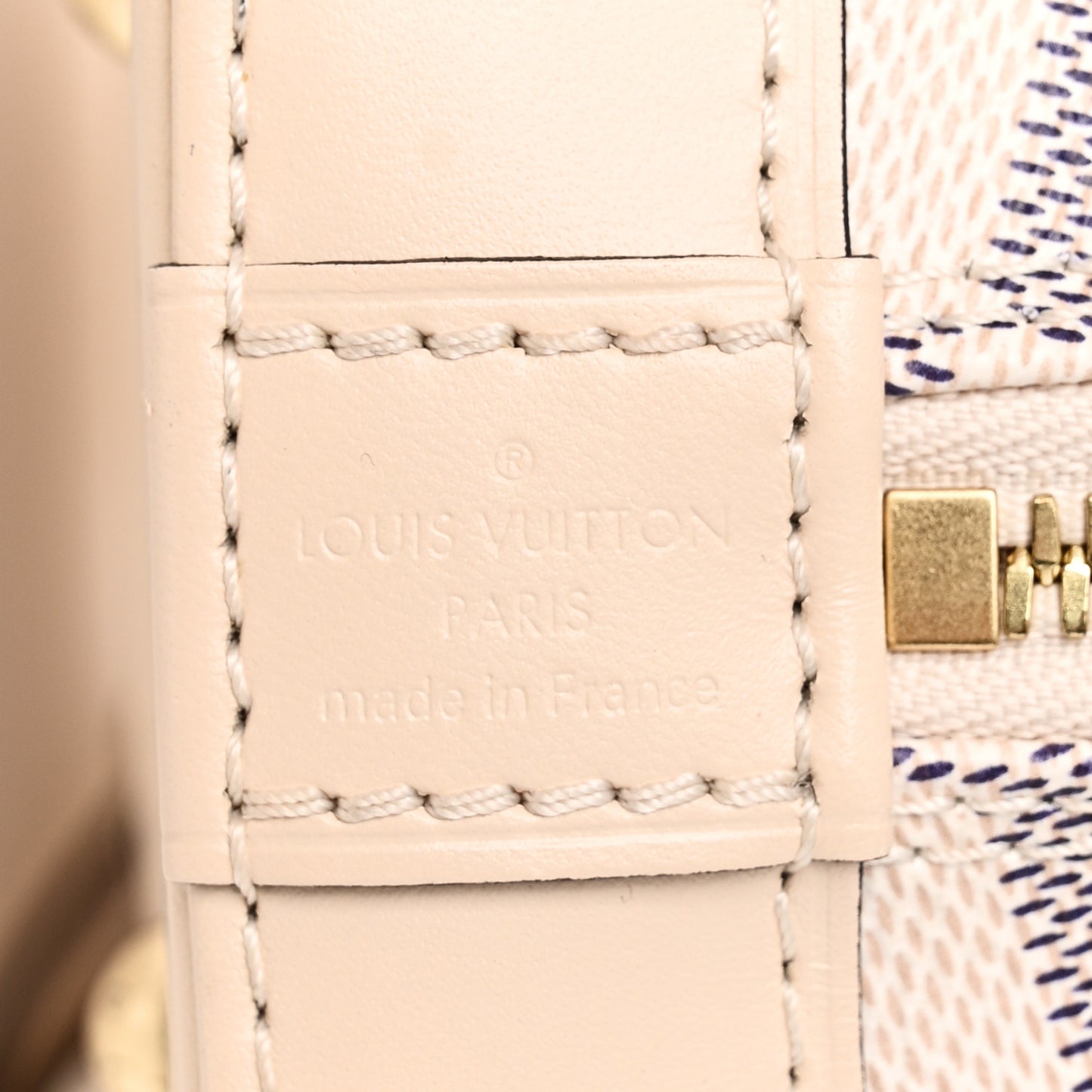 Damier Azur Braided Alma BB