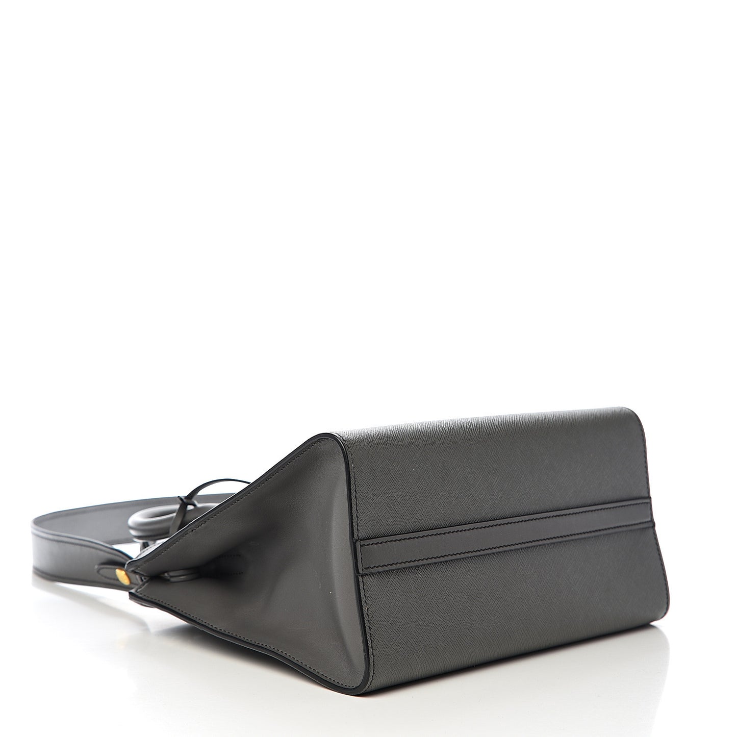 Saffiano City Calfskin Small Paradigme Bag Mercurio