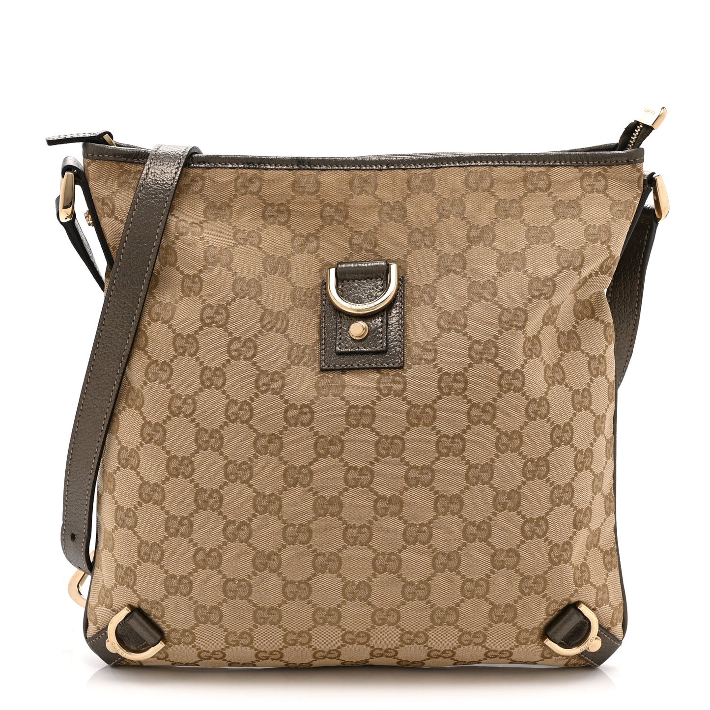 Monogram Abbey Messenger Bag Pewter