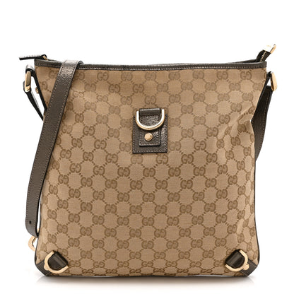 Gucci Monogram Abbey Messenger Bag Pewter 1 of 11