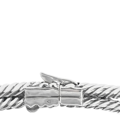 David Yurman Sterling Silver Diamond Albion Cable Bracelet 4 of 4