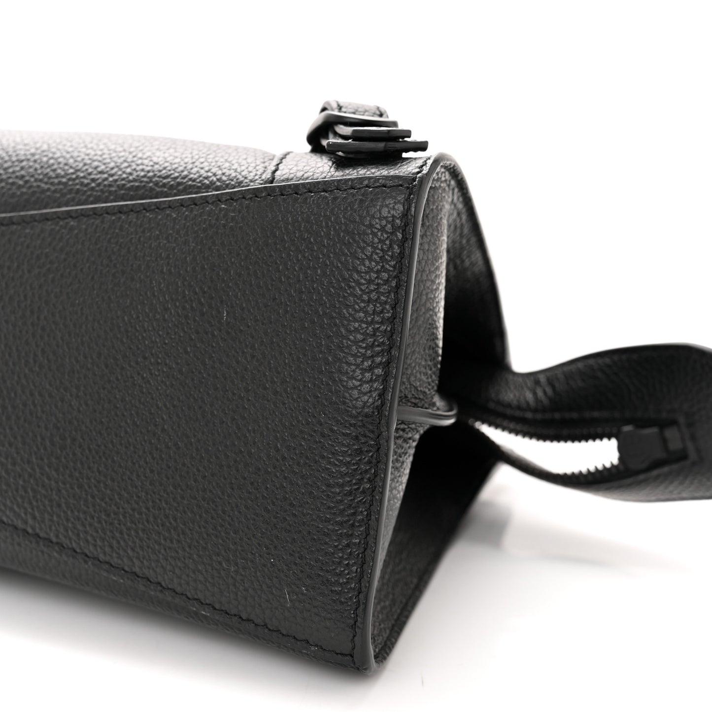 Grained Calfskin Neo Classic Black Hardware XS City Black