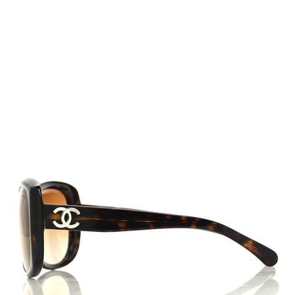 Chanel Acetate Polarized CC Sunglasses 5183 Tortoise 3 of 8