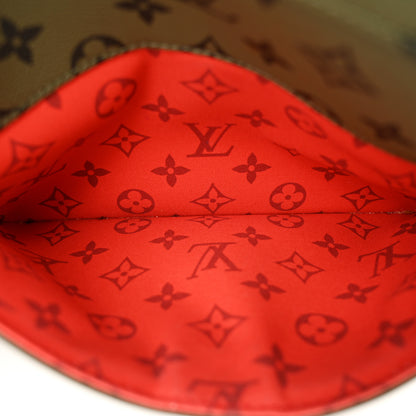 Louis Vuitton Monogram Trio Messenger Khaki Vermillion 6 of 11