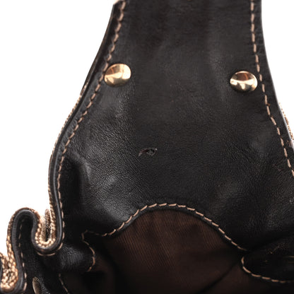Gucci Monogram Studded Medium Pelham Shoulder Bag Dark Brown 13 of 14