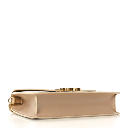 Celine Shiny Calfskin Triomphe Margo Wallet on Chain Nude 4 of 10