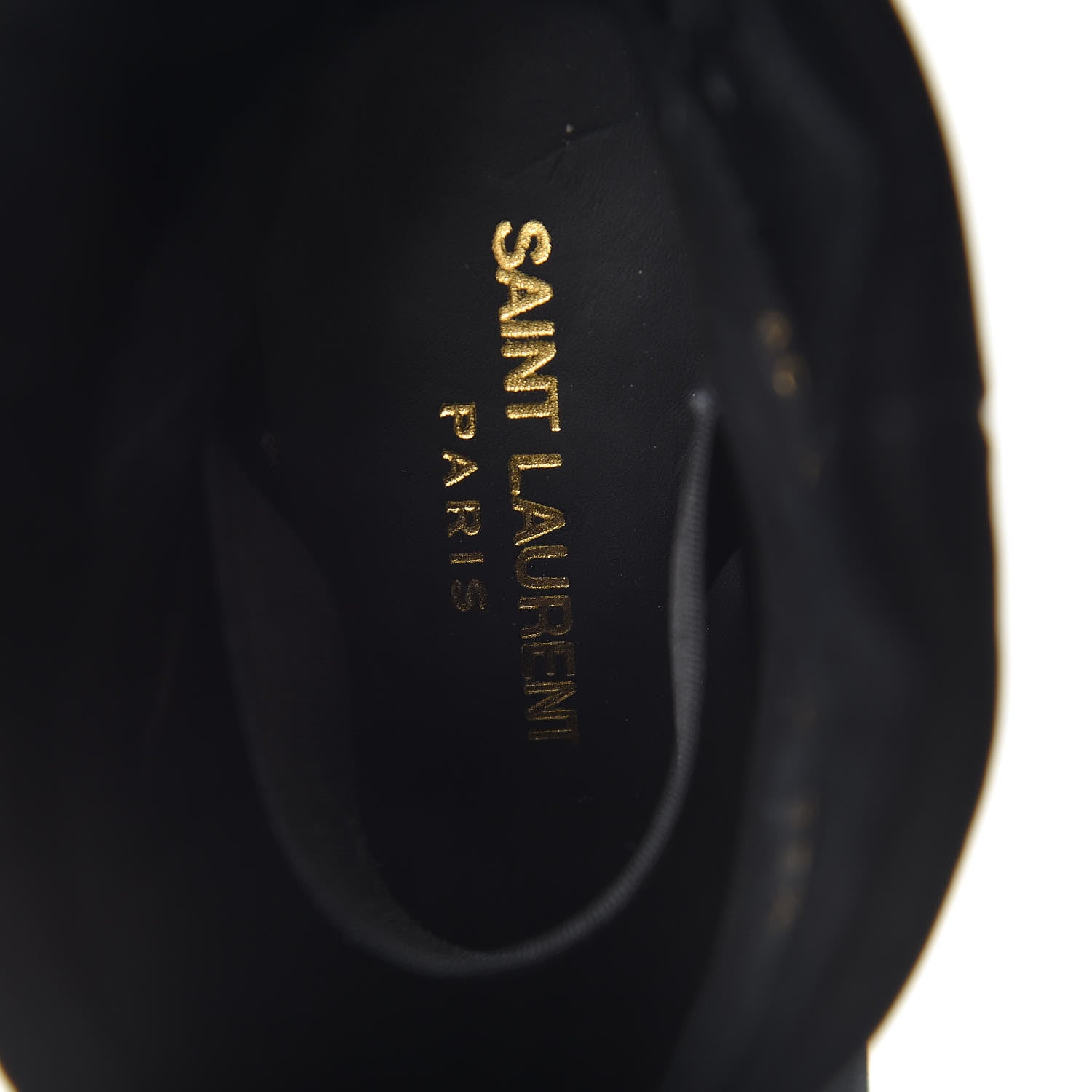 Saint Laurent Velvet Freja 105 Ankle Booties 35.5 Black 6 of 14