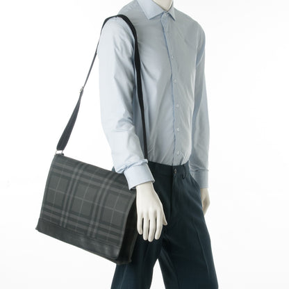 Burberry Smoked Check Messenger Bag 2 of 12