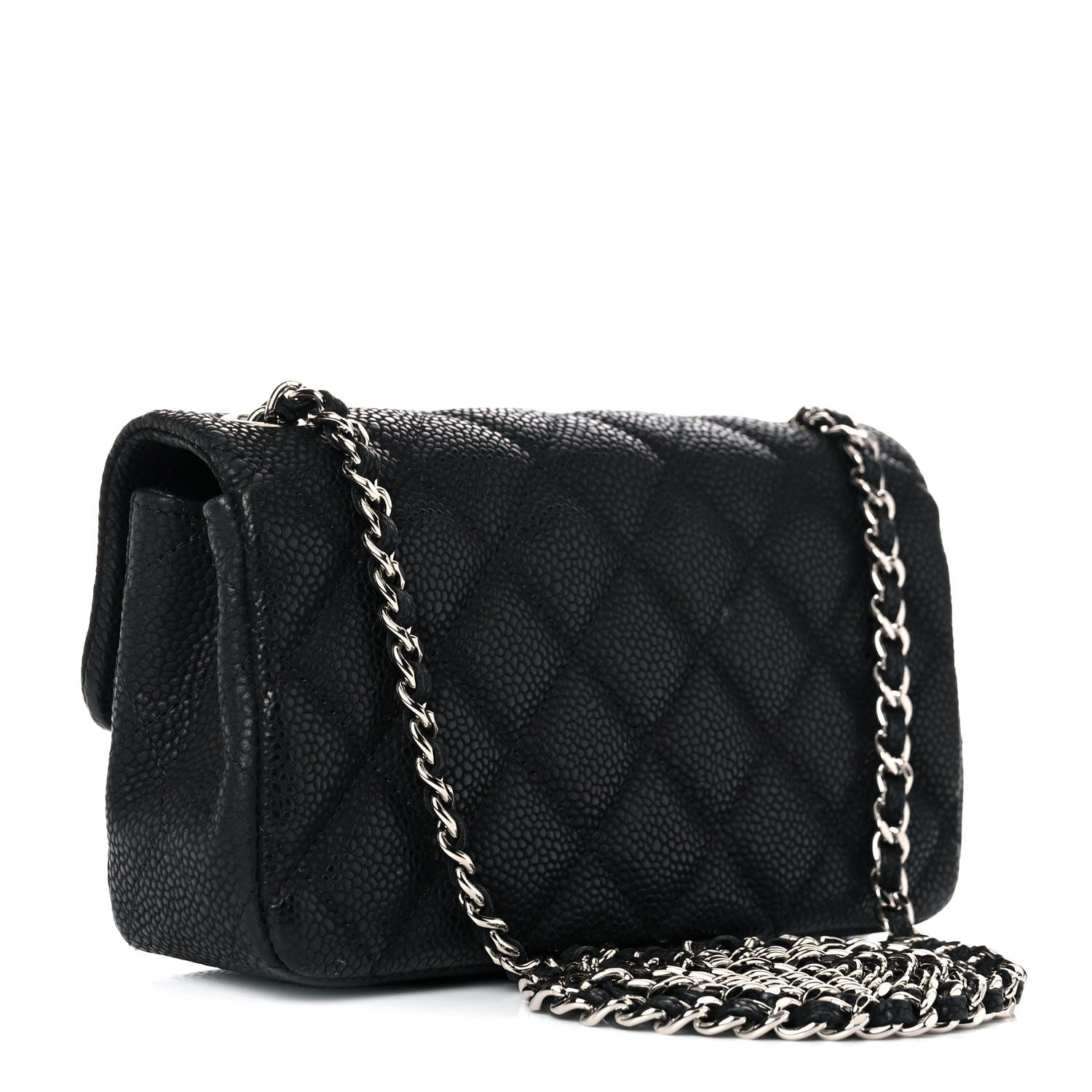 Chanel Caviar Quilted Extra Mini Flap Black 3 of 10