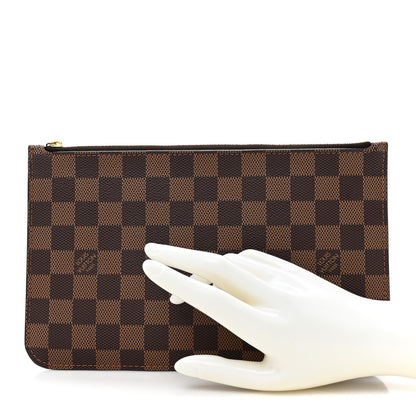 Louis Vuitton Damier Ebene Neverfull MM GM Pochette 2 of 6