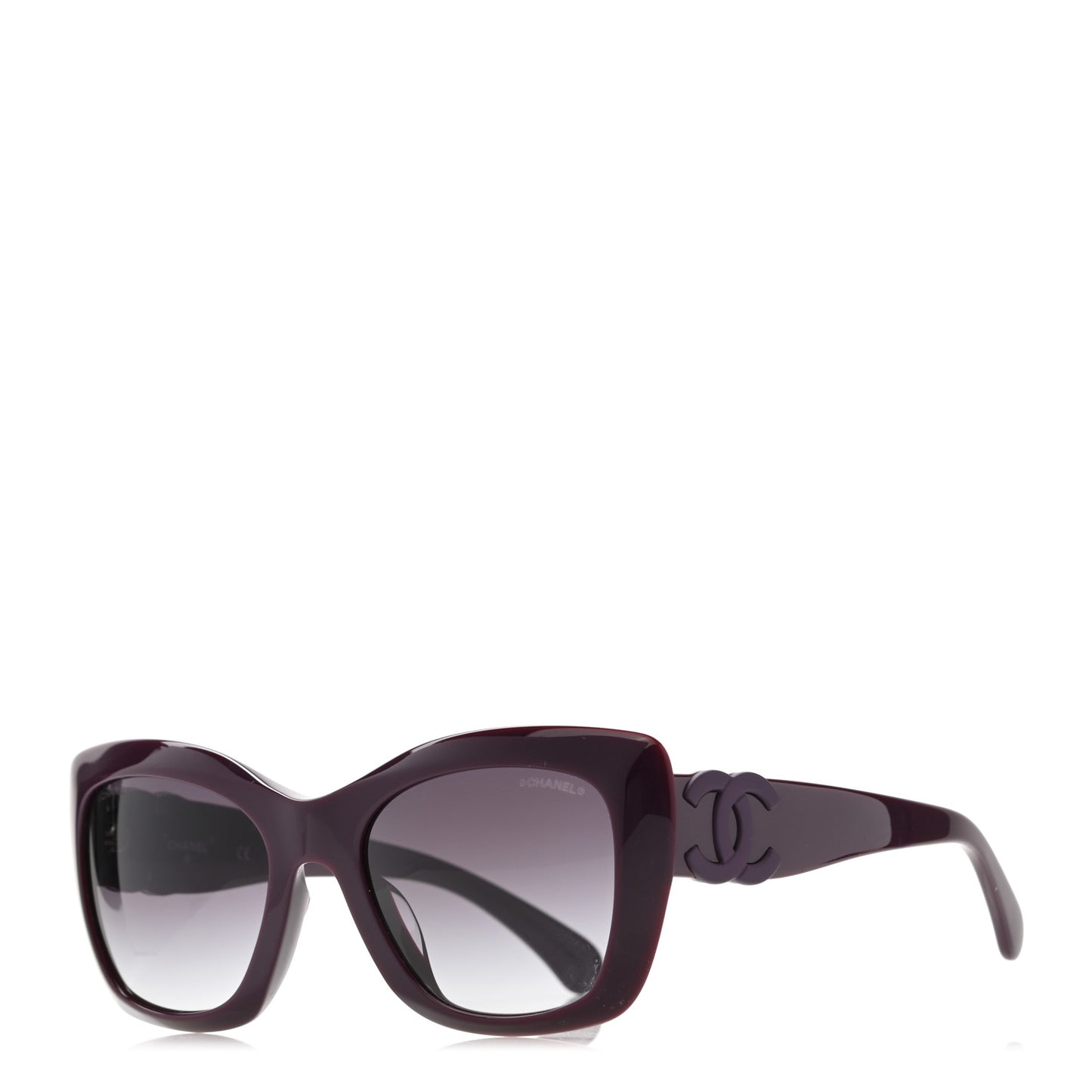 Acetate Square Sunglasses 71395 Purple