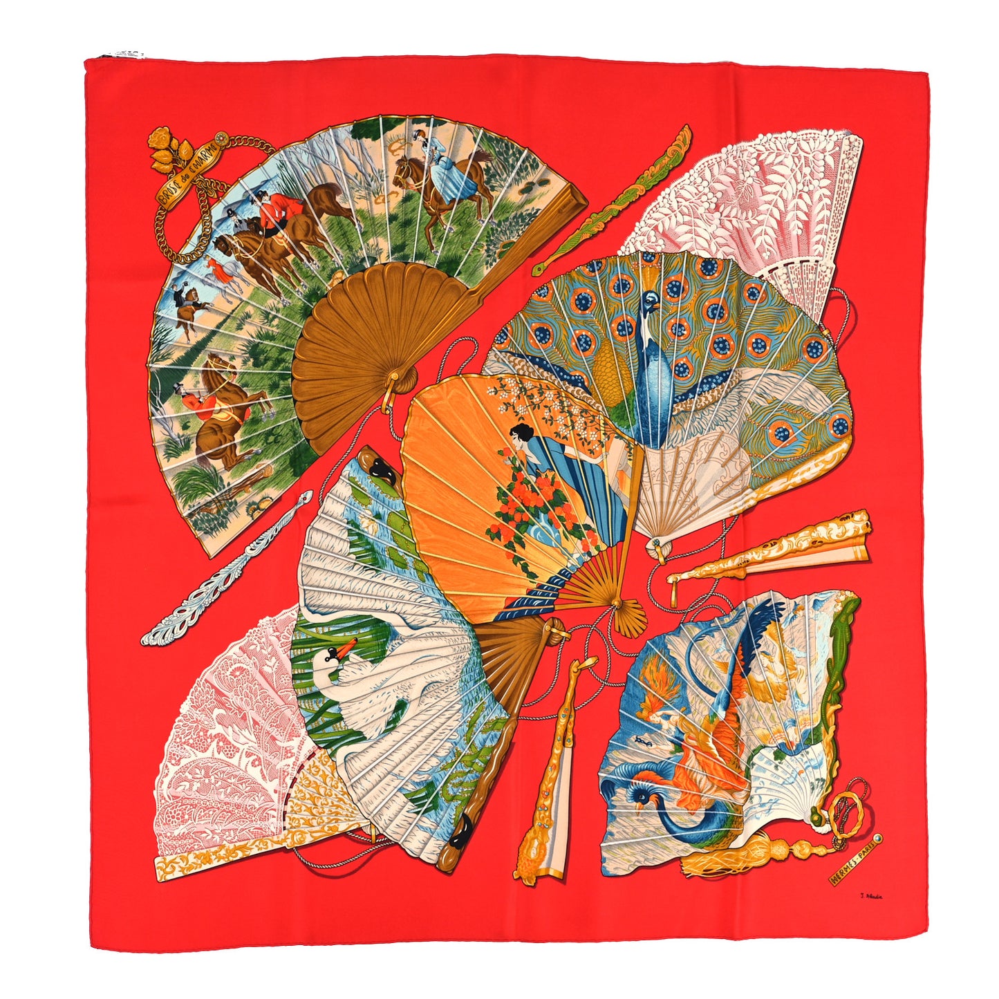 Silk Brise de Charme Scarf 90