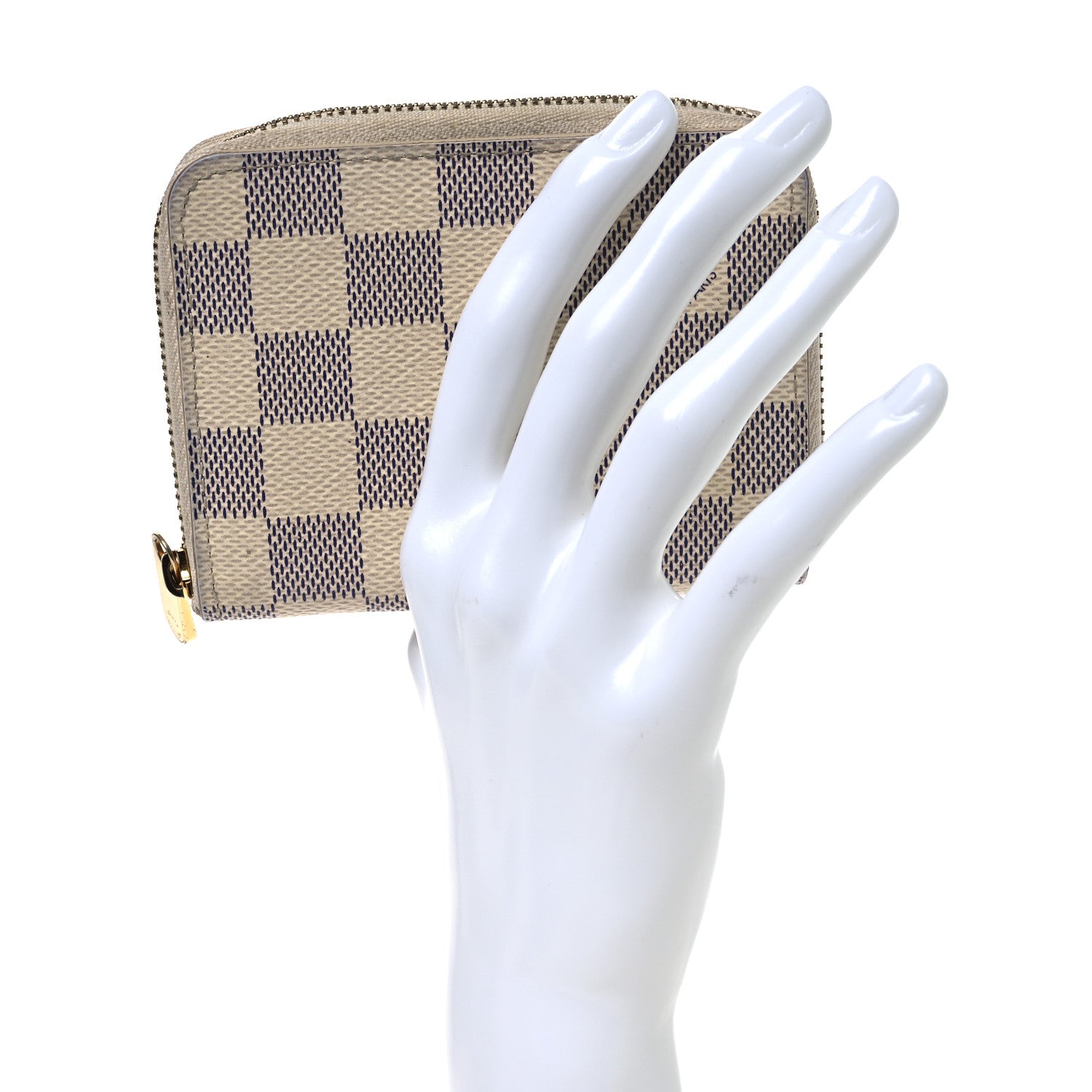 Louis Vuitton Damier Azur Zippy Coin Purse 2 of 10