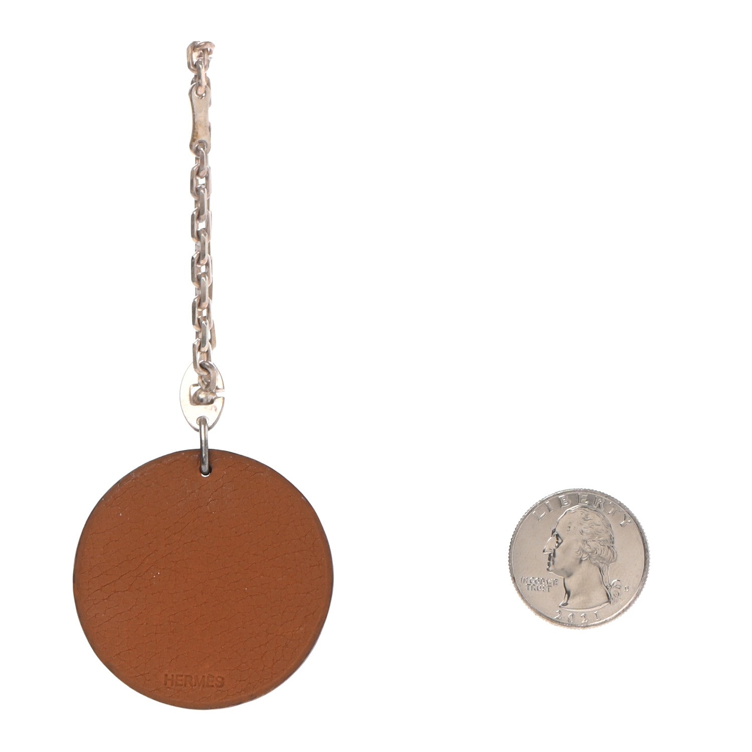 Hermes Togo Lion Bag Charm Gold 2 of 6