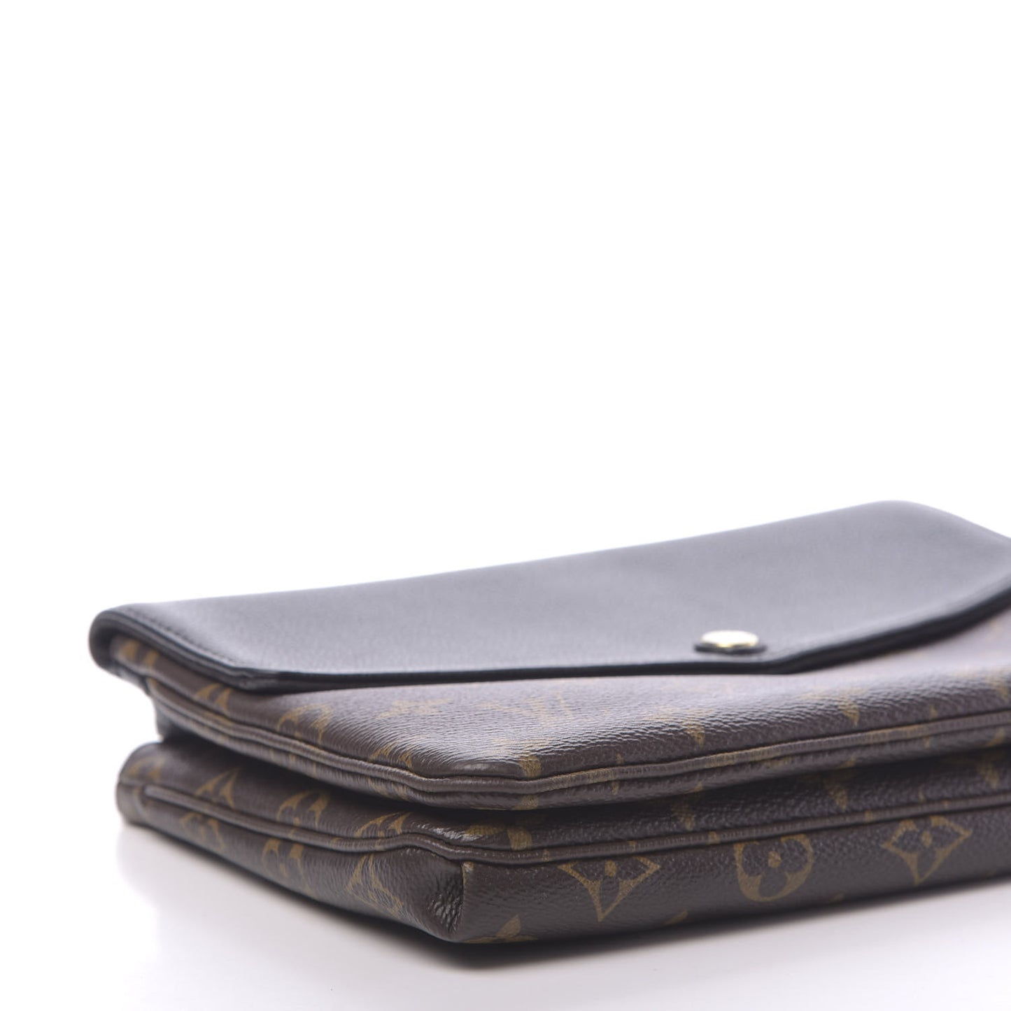Monogram Twice Pochette Black