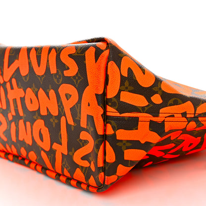 Louis Vuitton Monogram Graffiti Neverfull GM Orange 9 of 9