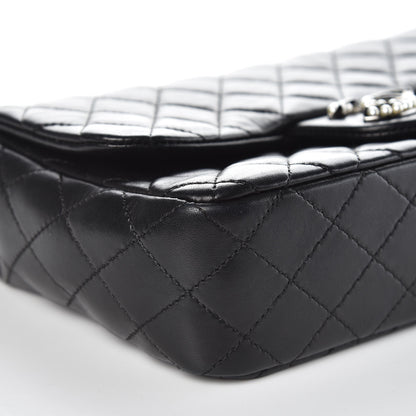 Chanel Lambskin Quilted Medium Westminster Pearl Flap Black 10 of 14