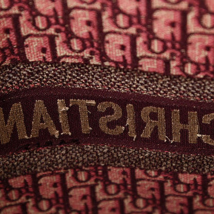 Christian Dior Oblique Large Book Tote Burgundy Multicolor 11 of 12
