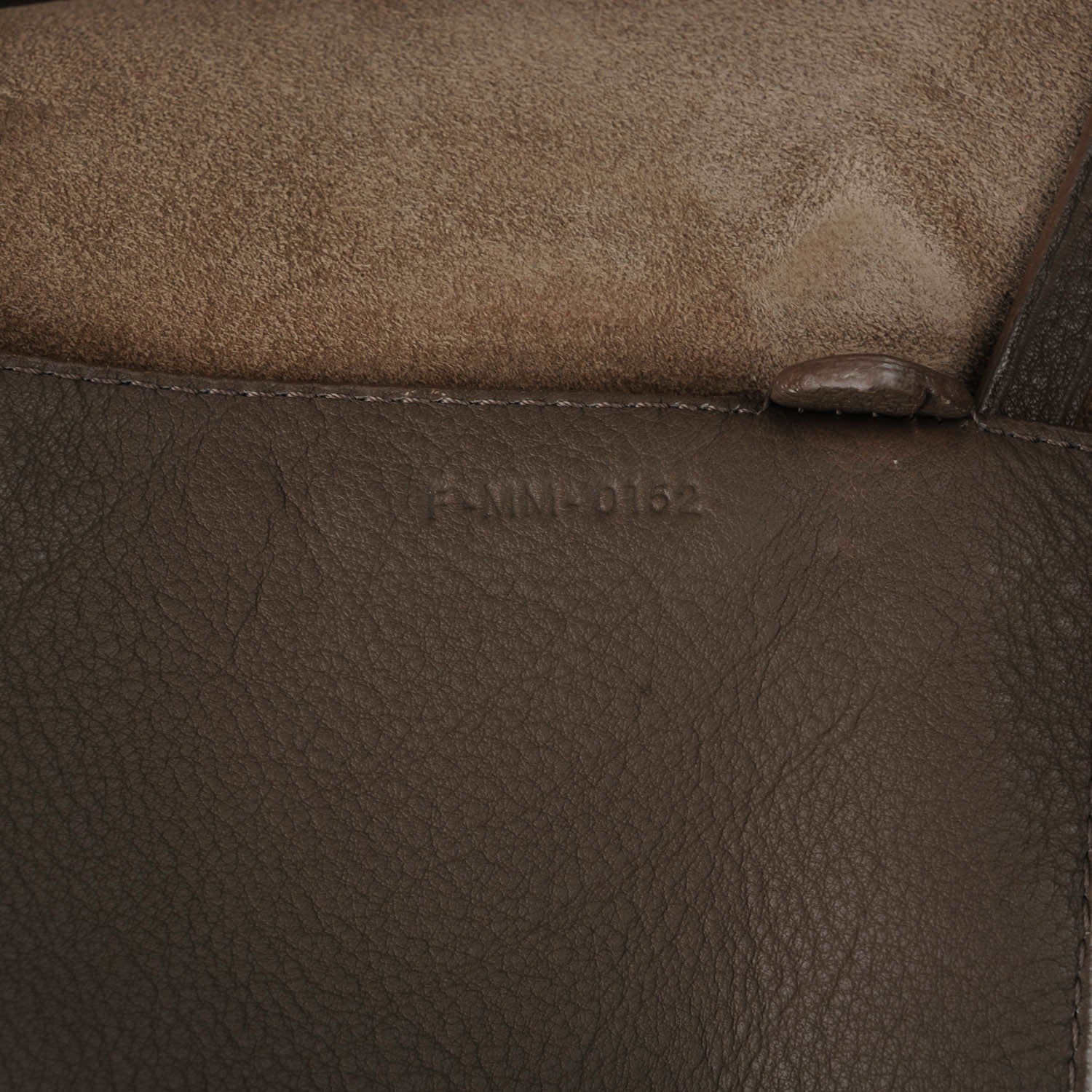 Celine Grained Calfskin Medium Horizontal Cabas Phantom Taupe 8 of 8
