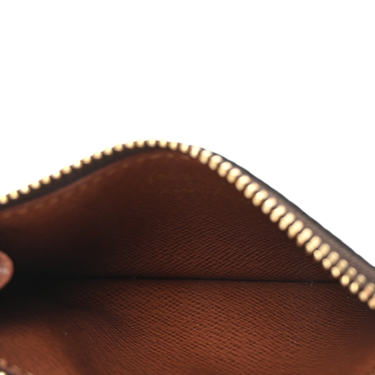 Monogram Zipped Romy Card Holder