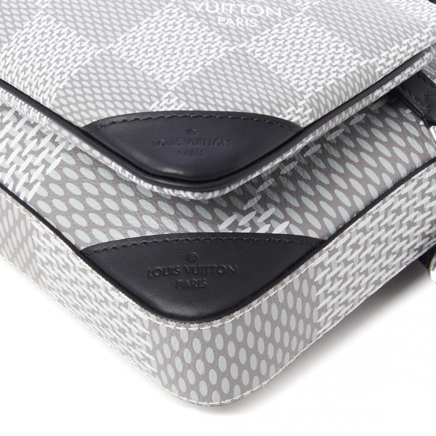 Louis Vuitton Damier Graphite 3D Trio Messenger Antarctica 4 of 8