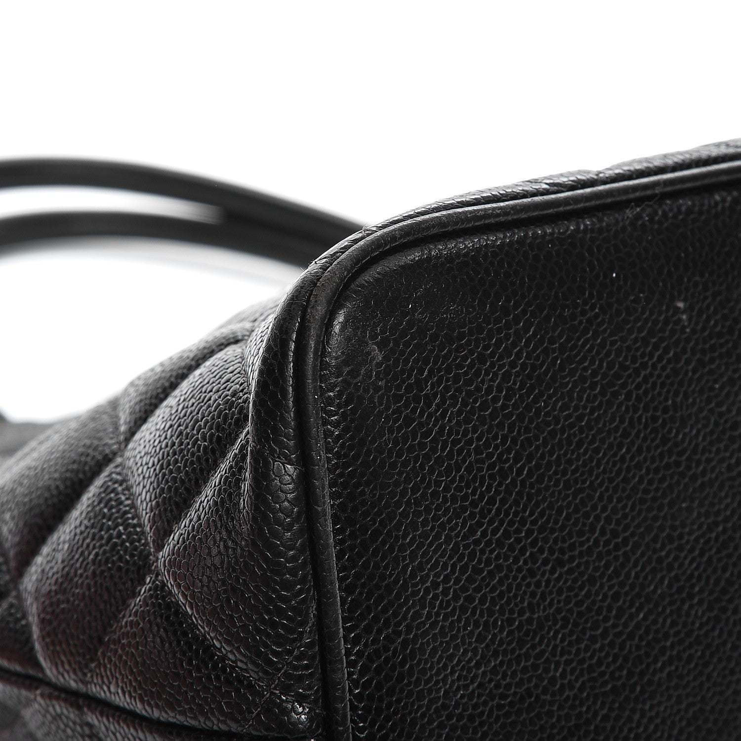 Chanel Caviar Quilted Medallion Tote Black 14 of 15
