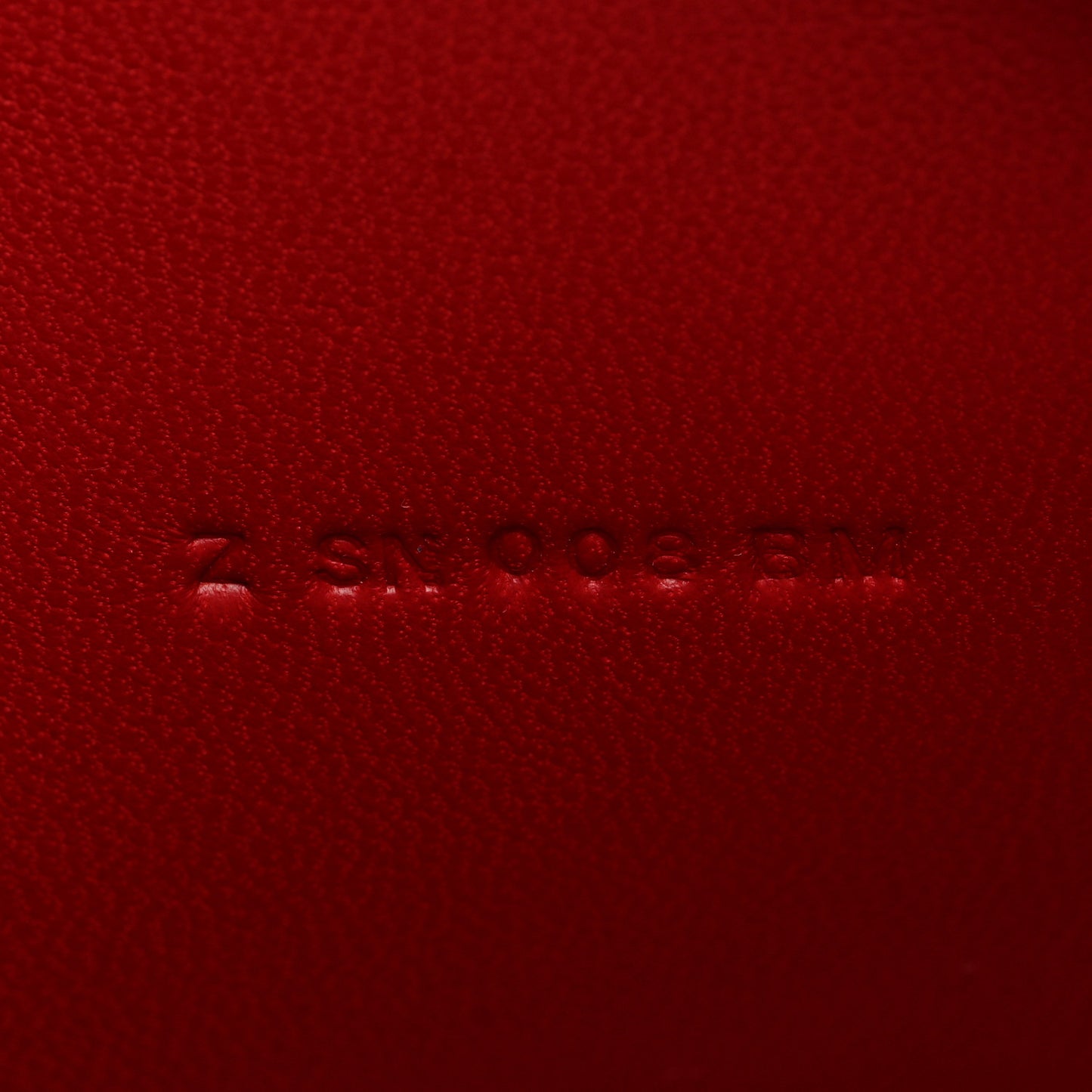 Togo Dogon Recto Verso Wallet Rouge Casaque