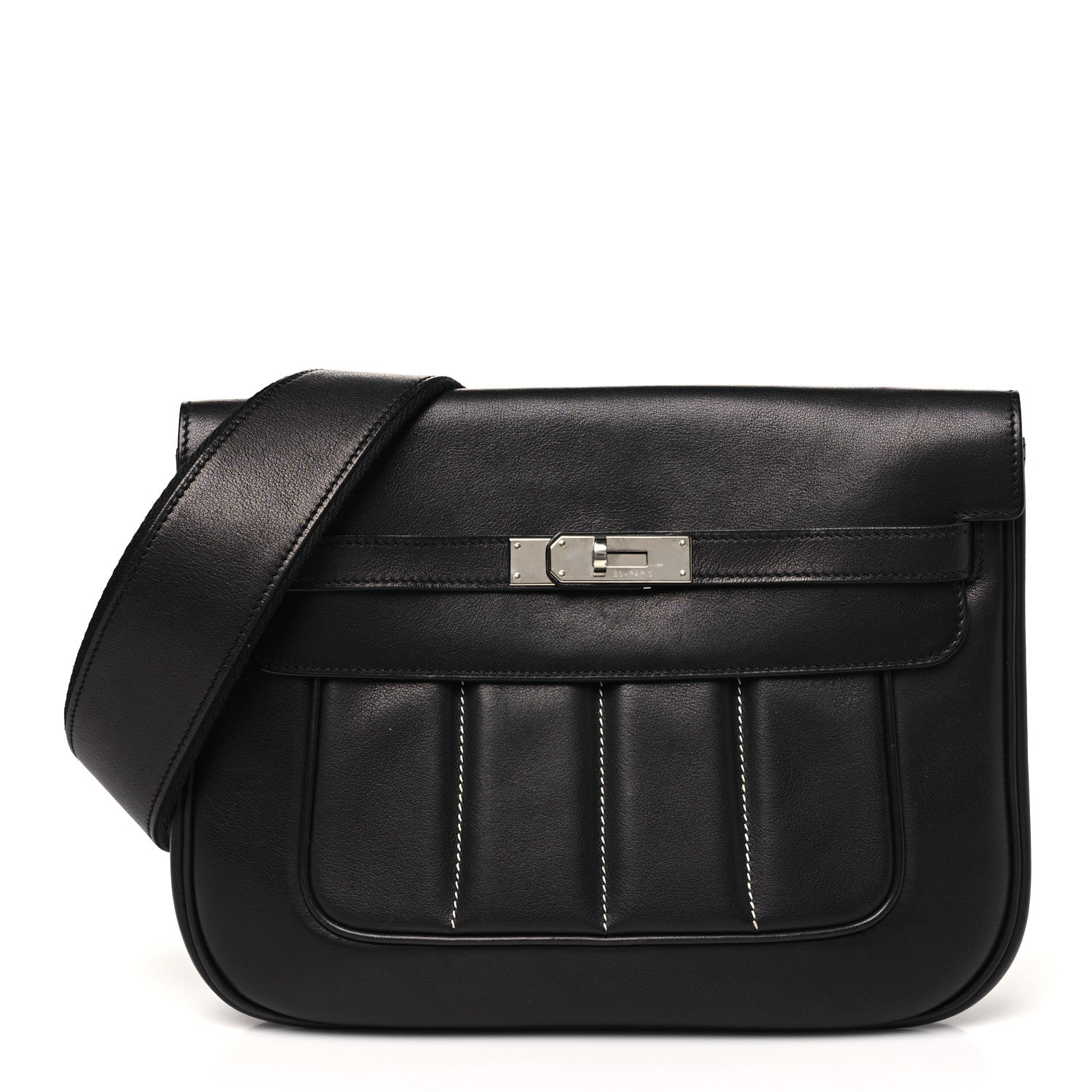 Hermes Veau Swift Sac Berline 28 Black 1 of 11