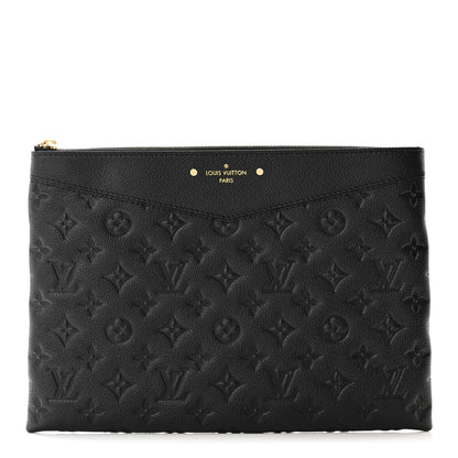 Louis Vuitton Empreinte Daily Pouch Black 1 of 9