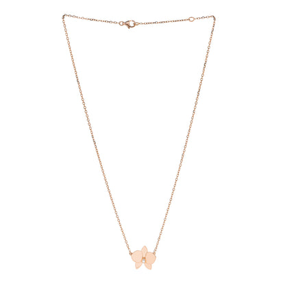 Cartier 18K Pink Gold Diamond Caresse D'Orchidees Par Cartier Pendant Necklace 3 of 6