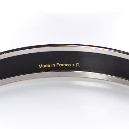 Hermes Enamel Printed Narrow Perspective Cavaliere Bracelet 70 4 of 6