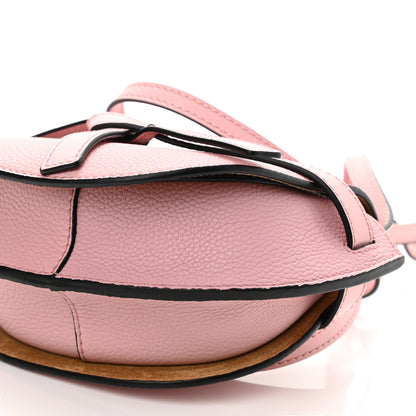 Loewe Grained Calfskin Mini Gate Crossbody Bag Pastel Pink 7 of 7