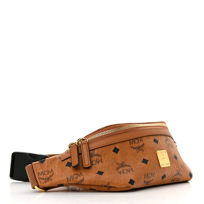 MCM Visetos Small Fusten Belt Bag Cognac 4 of 8