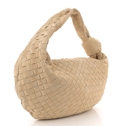 Bottega Veneta Suede Intrecciato Small Jodie Sand 2 of 10